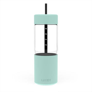 Luxey Cup honua collective reusable glass coffee cup reusable glass smoothie cup